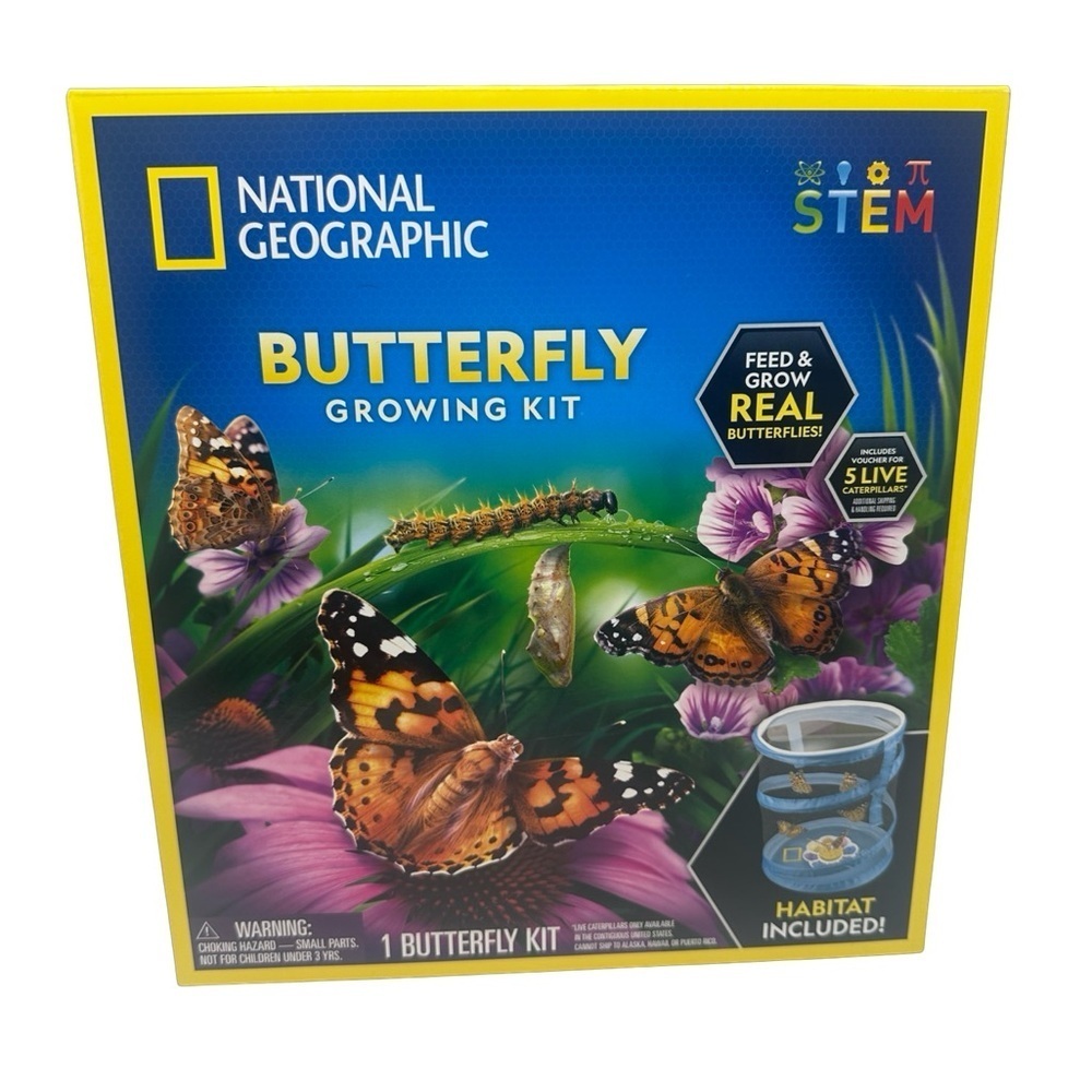 National Geographic Butterfly Growing Kit